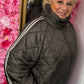 Jack Puffy Bruin Plus Size maat 46 tot 50-52
