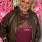 Sweater Icon Bordeaux Plus Size Maat 46 t/m 54