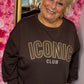 Sweater Icon Bruin Plus Size Maat 46 t/m 54