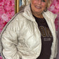 Jack Puffy Beige Plus Size maat 46 tot 50-52