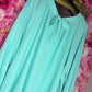 *LUCKY LOOK* Blouse Becky Mint Plus Size maat 48 t/m 54