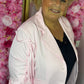 Colbert Franka Roze Plus size Maat 46 t/m 52-54