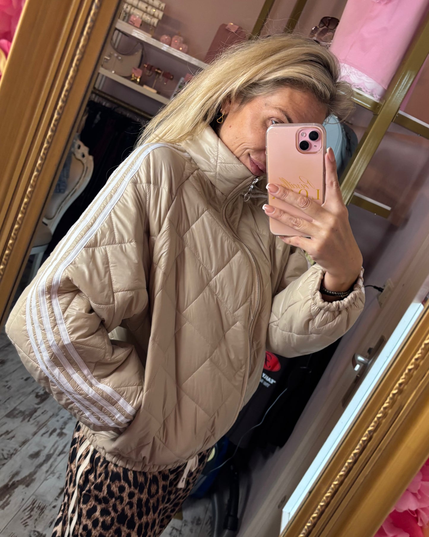 Jacket Adi Camel tot maat 44