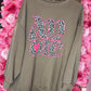Sweater Amour Taupe Plus Size Maat 48 t/m 54