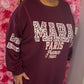 Jurk Sweaterdress Bordeaux Plus Size Maat 48 t/m 54