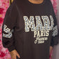 Jurk Sweaterdress Bruin Plus Size Maat 48 t/m 54
