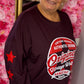 Long Sleeve Original Bordeaux Plus Size maat 48 t/m 54