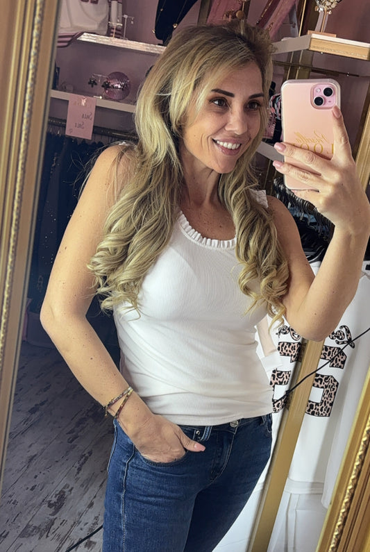 Top Sweety Wit tot Maat 40-42