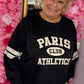 Sweater Paris Zwart Plus Size Maat 48 t/m 54