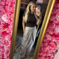 Broek Pantalon Overslag Beige Tot maat 42
