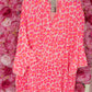 Jurk The Vibe Roze Maat 48 t/m 54