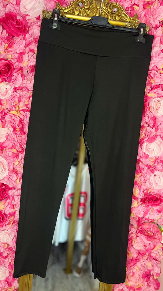 Legging Norfy look Zwart Plus Size Maat 46 t/m 52