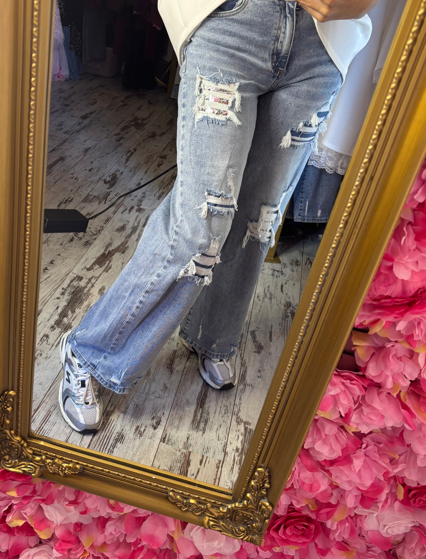 Jeans Destroy Glam maat 34 tot maat 42