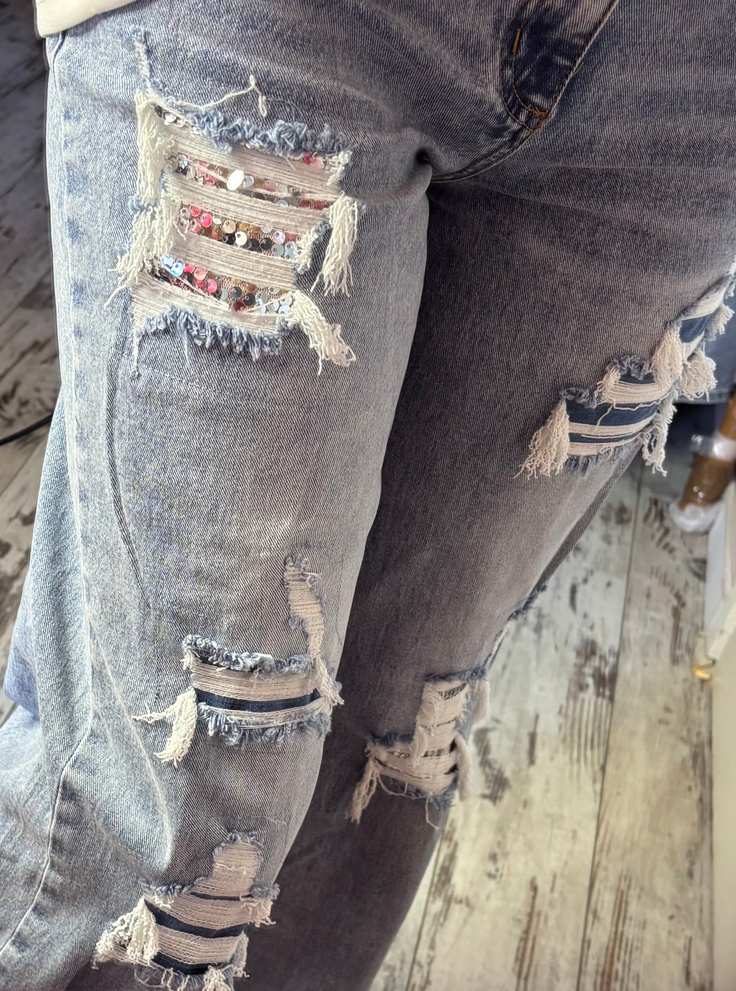 Jeans Destroy Glam maat 34 tot maat 42