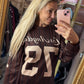 Long Sleeve Los 79 Bruin tot maat 42-44