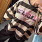Sweater New york Stripe Tot Maat 44
