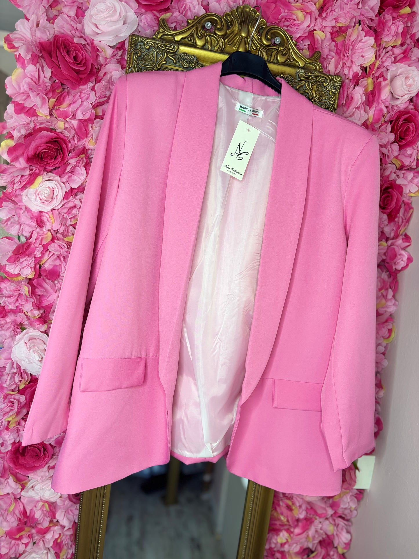 Blazer Barbie Roze tot maat 42