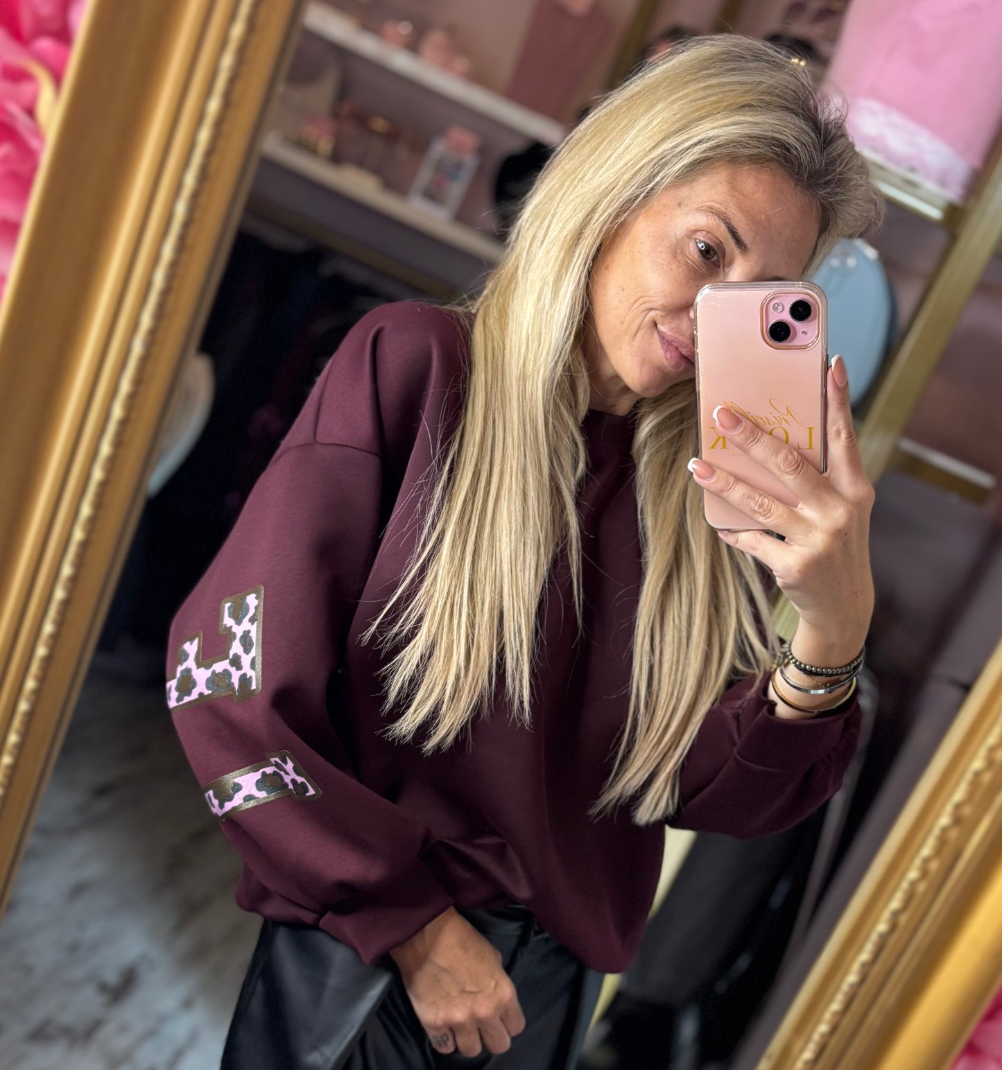 Sweater On Top Tot Maat 44