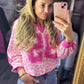 Sweater 95 Pink Plus Size tot Maat 42