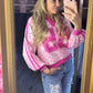 Sweater 95 Pink Plus Size tot Maat 42