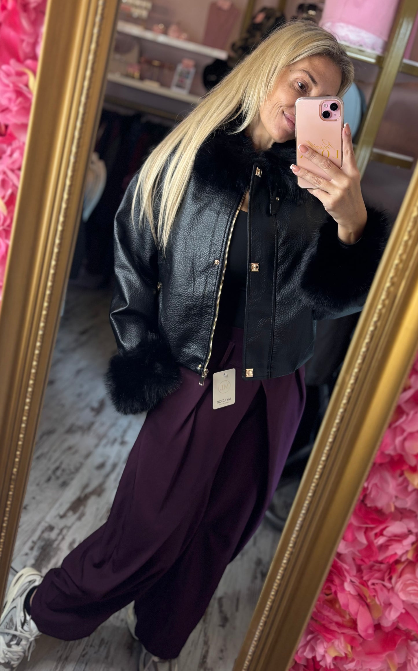 Jack Leather Look La Chica