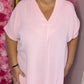 Lange Jurk Summer Licht Roze Maat 48 t/m 54-56