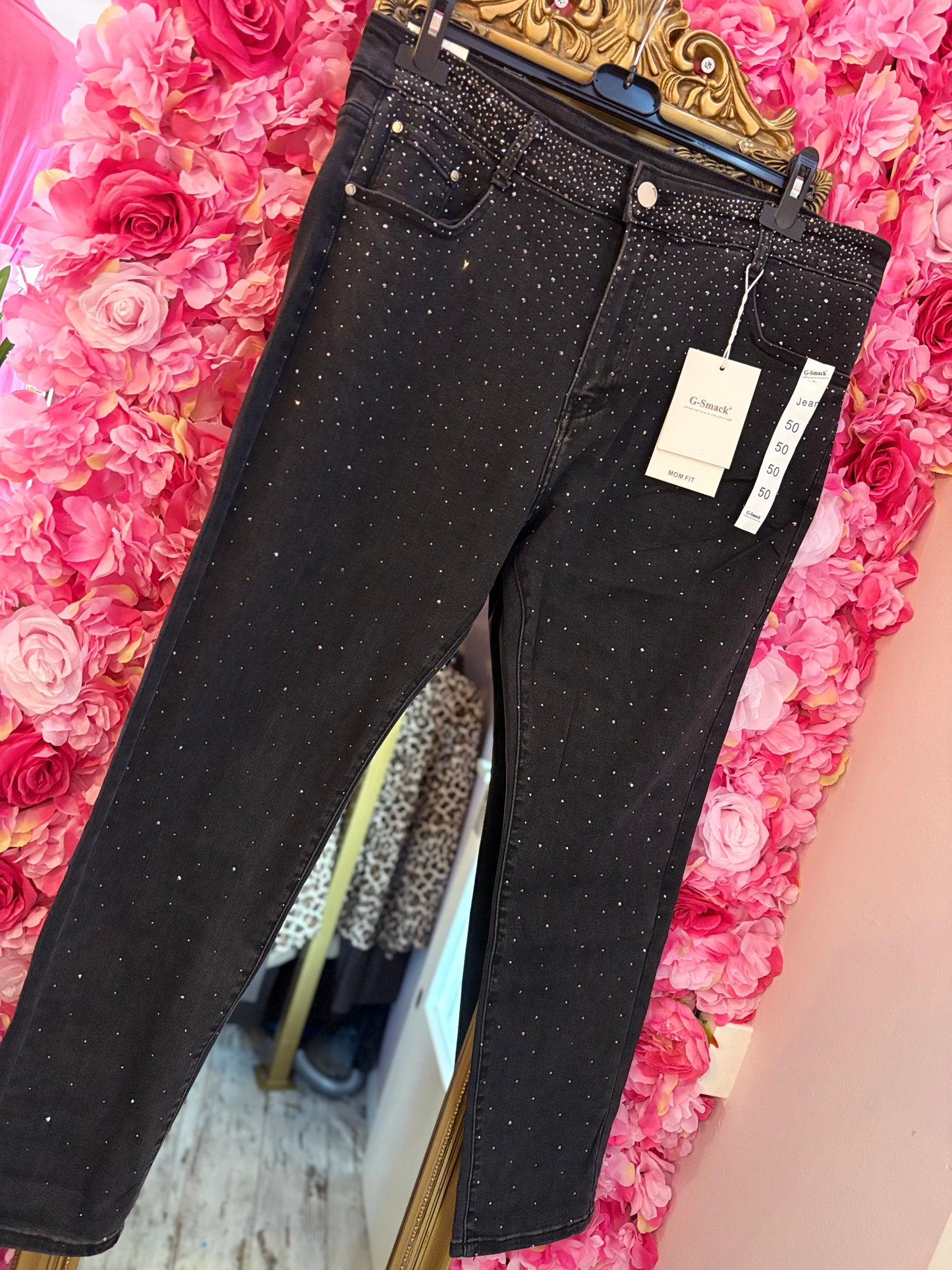 Jeans Grey Glam Skinny Maat 44 t/m 54