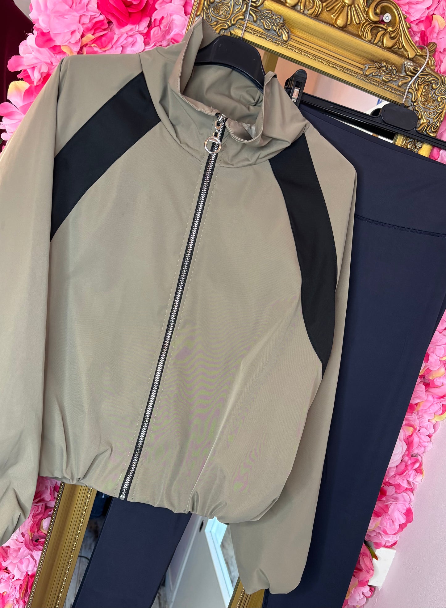 Bomber Yve Shell Taupe tot maat 44