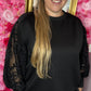 Sweater Gaya Zwart Plus Size Maat 44 t/m 48