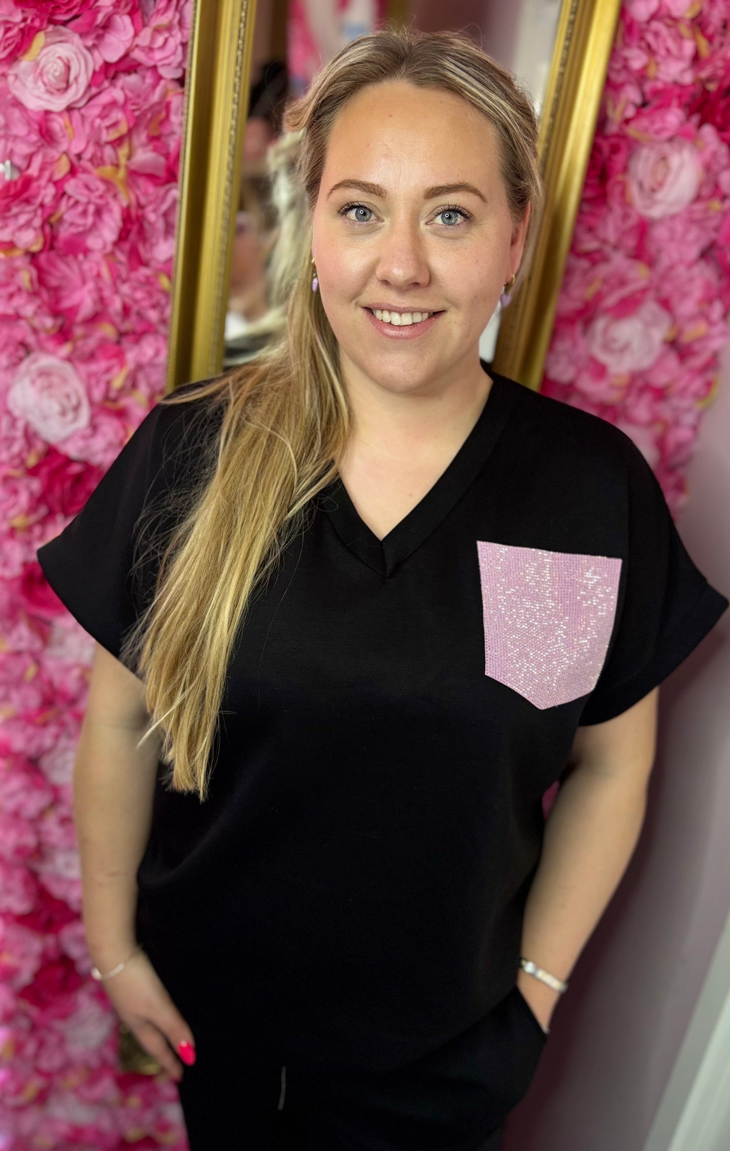 Comfy Set Blingie Zwart tot maat 48