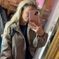 Bomber Yve Shell Taupe tot maat 44