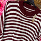 Trui Cozy Cloud Bordeaux Plus Size Maat 48 t/m 52