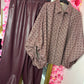 Pofbroek Leather Look The Rebel Bordeaux Plus Size Maat t/m 46