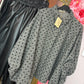 Blouse Butterfly Love Zwart Plus Size Maat 44 t/m 48-50