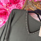Long Sleeve The Studded Basic Leger Groen Plus Size maat 48 t/m 52