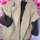 Gilet Teddy Camel Plus Size Maat 48 t/m 54