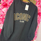 Trui Icon Soft Zwart Plus Size Maat 48 t/m 52-54