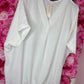 Blouse Ballon Sum Wit Plus Size maat 48 t/m 54