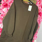 Trui Ultime Cozy Bruin Plus Size Maat 48 t/m 52