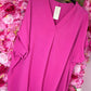 Blouse Ballon Sum Fuchsia Plus Size maat 48 t/m 54