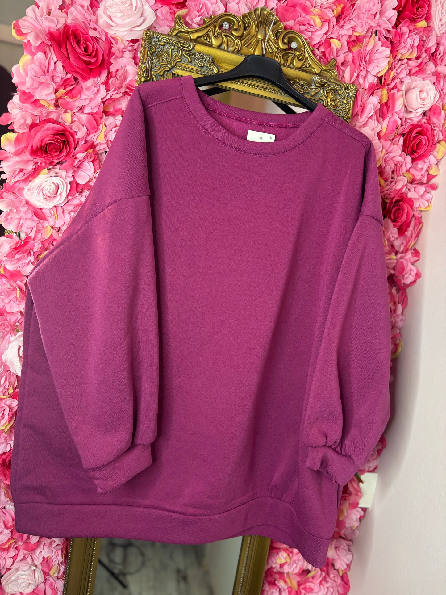 Trui Ultime Cozy Cyclaam Plus Size Maat 48 t/m 52