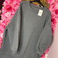 Trui Ultime Cozy Grijs Plus Size Maat 48 t/m 52