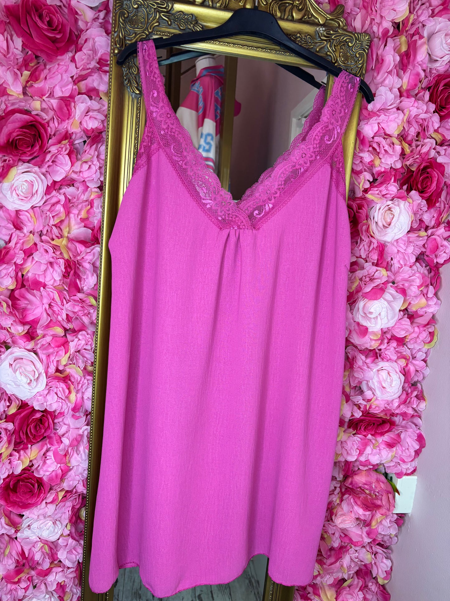 Top Chique Roze Plus Size Maat 48 t/m 54