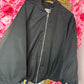 Bomber Sporty Zwart Plus Size Maat 48 t/m 52-54