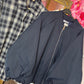 Bomber Sporty Donker Blauw Plus Size Maat 48 t/m 52-54