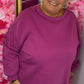 Trui Ultime Cozy Cyclaam Plus Size Maat 48 t/m 52