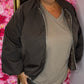 Bomber Sporty Bruin Plus Size Maat 48 t/m 52-54