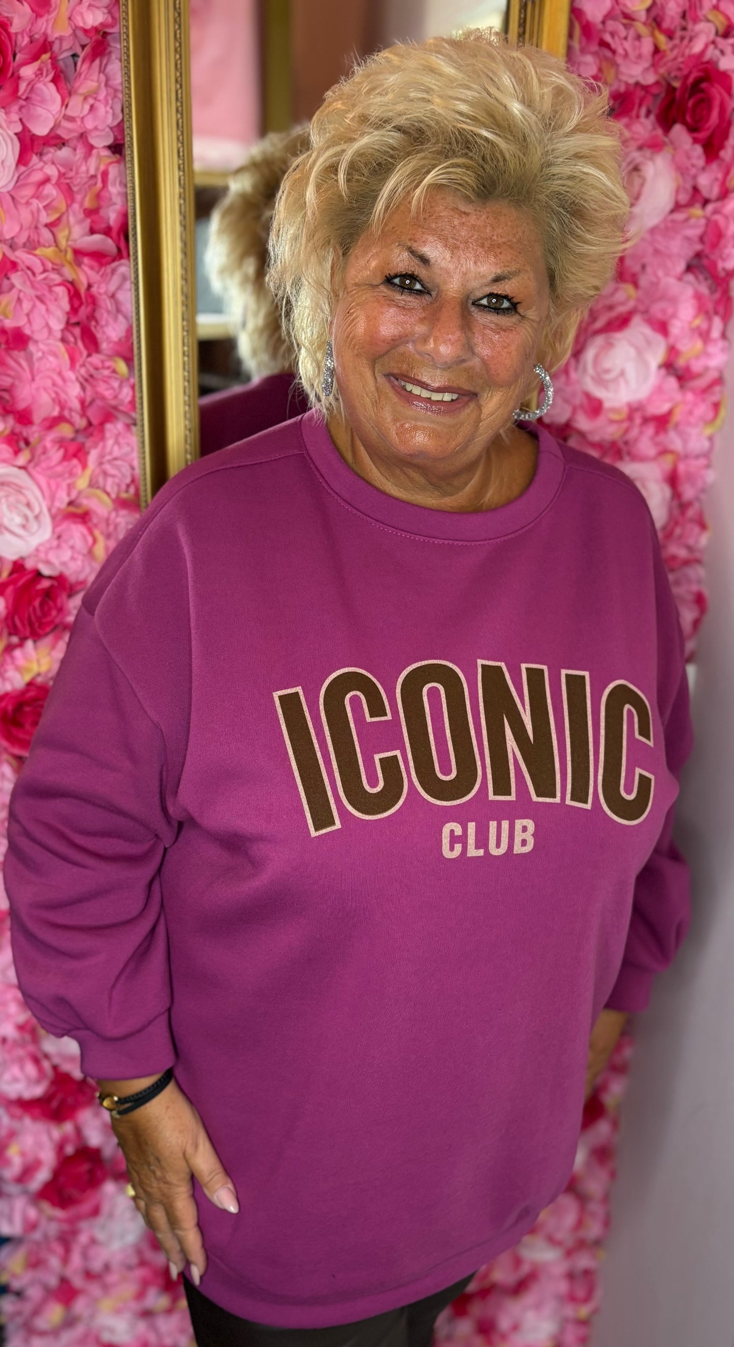 Trui Icon Soft Cyclaam Plus Size Maat 48 t/m 52-54