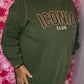 Trui Icon Soft Leger Groen Plus Size Maat 48 t/m 52-54
