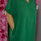 Lange Jurk Summer Guc Groen Plus Size Maat 48 t/m 54-56